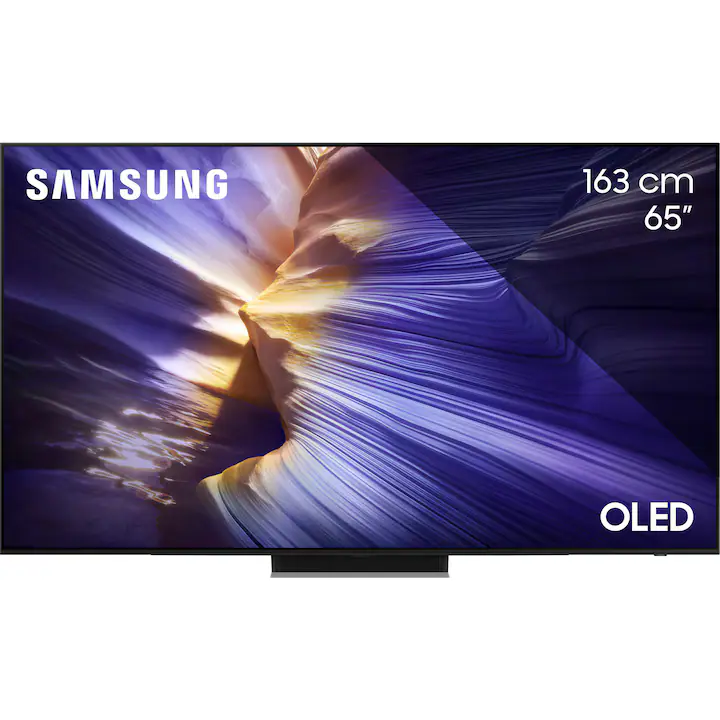 Televizor SAMSUNG OLED 65S90F, 163 cm, Smart, 4K Ultra HD, 100 Hz, Clasa F