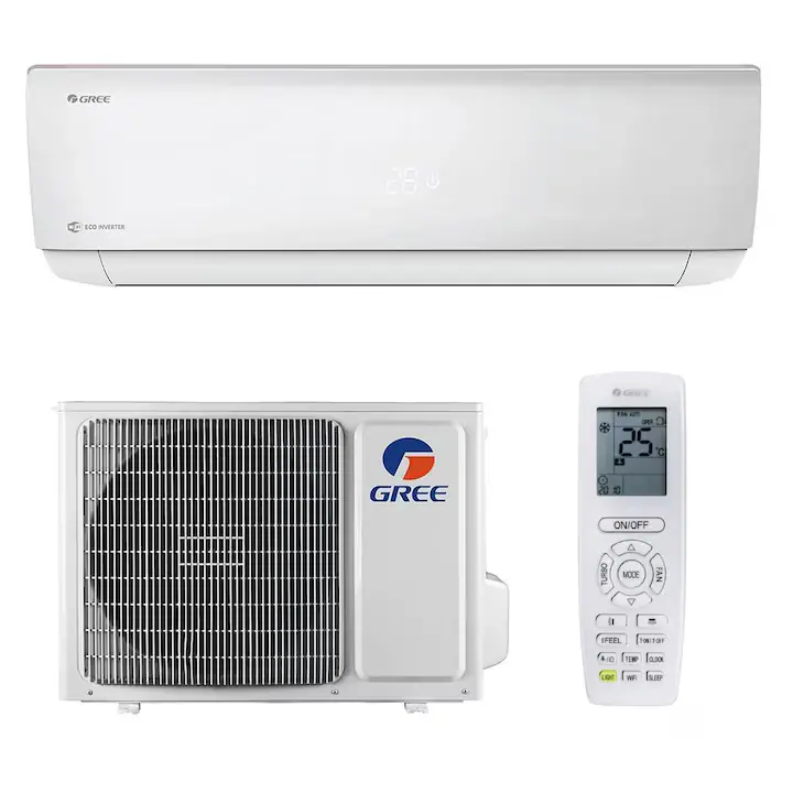Aparat de aer conditionat Bora A4 Silver NEW 2024 GWH09AAAXB-K6DNA4B, 9000 BTU, A++/A+, Wi-Fi, Inverter, Cold Plasma, Auto Clean, I Feel + Kit instalare inclus, Alb