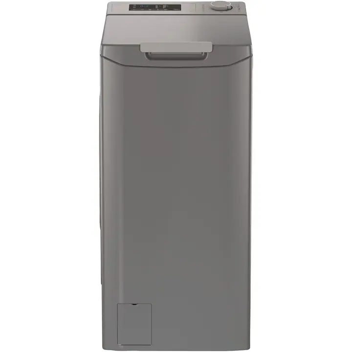 Masina de spalat rufe cu incarcare verticala Candy TCA283DR2-S, 8 kg, 1200 RPM, Display 3D, Wifi,Mix Power Systems, Gentle touch opening, Clasa D, Antracit