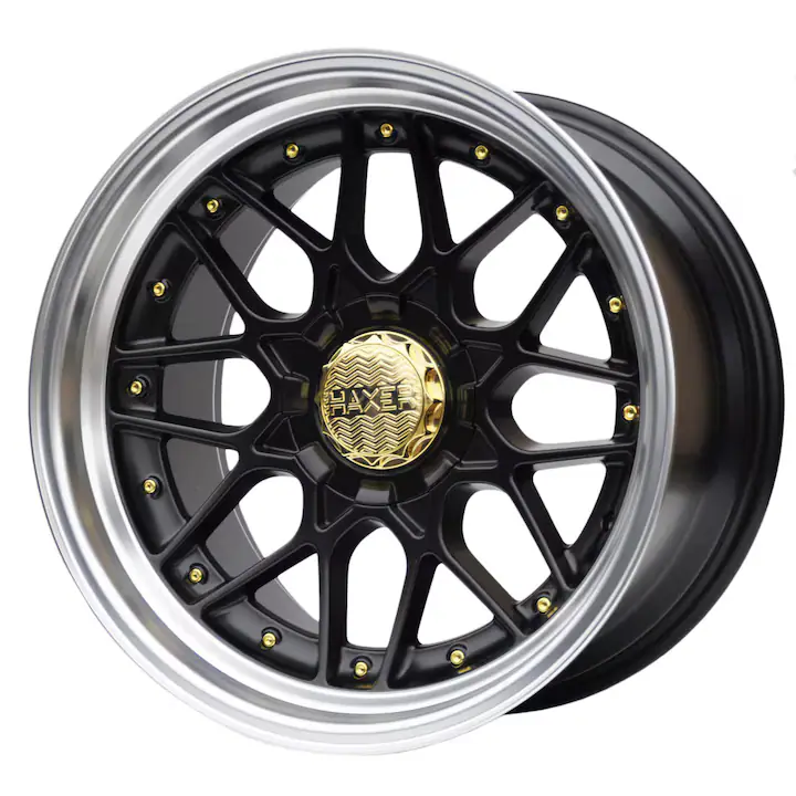 Set 4 jante Haxer, PDW, Aliaj, HX025, 18 x 8 inch, 5 x 112, ET30, Negru