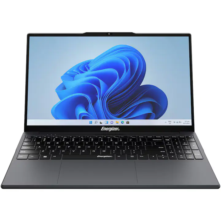 Laptop Energizer EnergyBook Pro cu procesor Intel® Pentium® Gold 6500Y pana la 3.40GHz, 15.6'', IPS, FHD, 8GB RAM, 256GB SSD, Intel® UHD Graphics 615, Windows 11 Home, Dark Grey