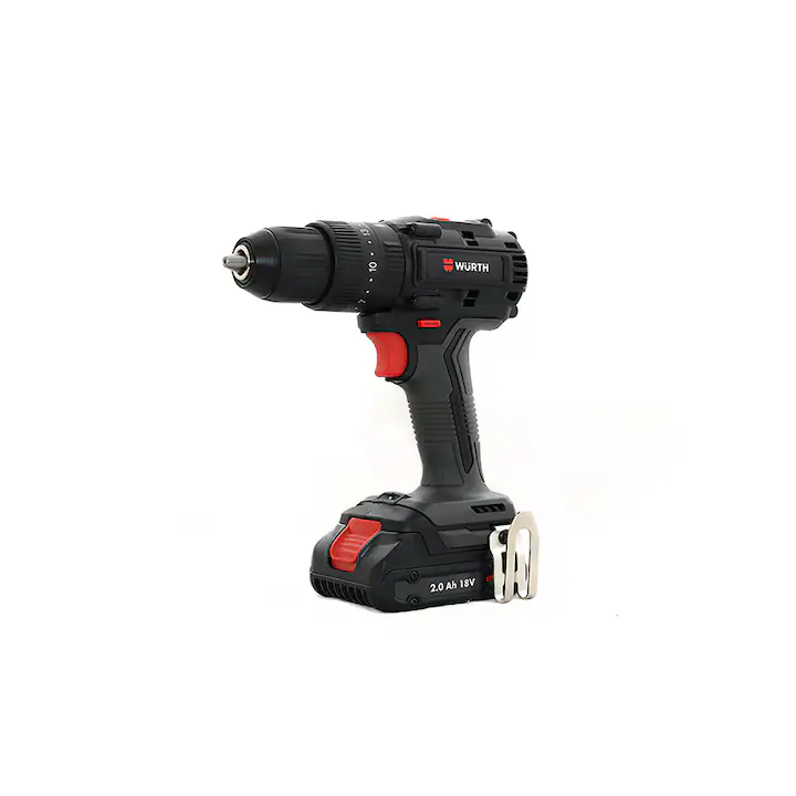 Surubelnita fara fir, Wurth, ABS Compact Combi, Impact, Set complet, 2x2.0Ah - 18 V, 55 Nm
