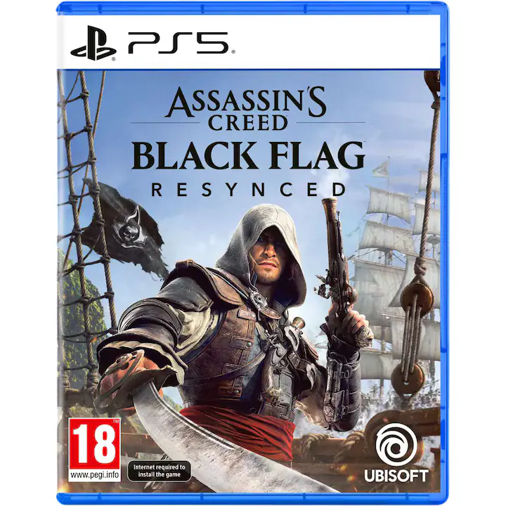 Joc Assassins Creed Black Flag Resynced Day1 Edition pentru PlayStation 5