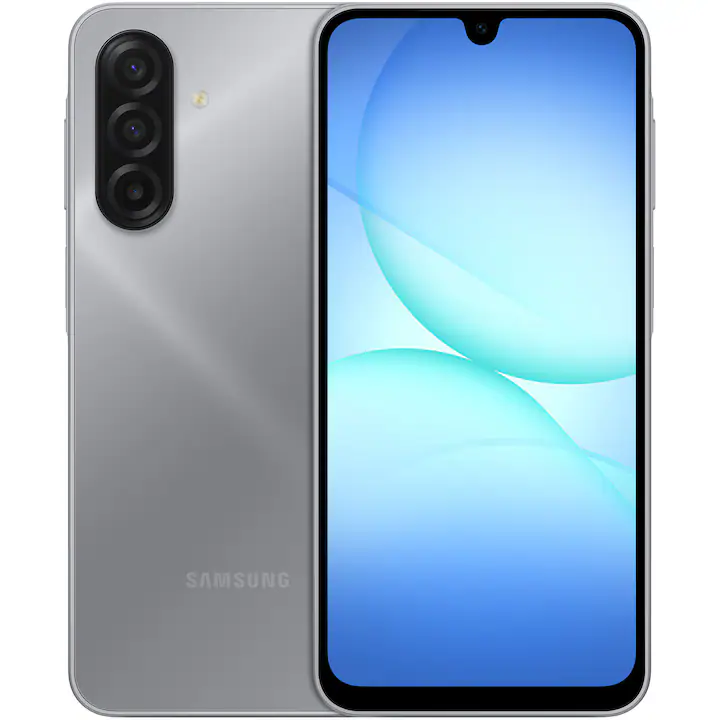 Telefon mobil Samsung Galaxy A17, Dual SIM, 8GB RAM, 256GB, 4G, Gray