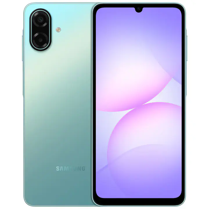 Telefon mobil Samsung Galaxy A07, 8GB RAM, 256GB, 5G, Light Green
