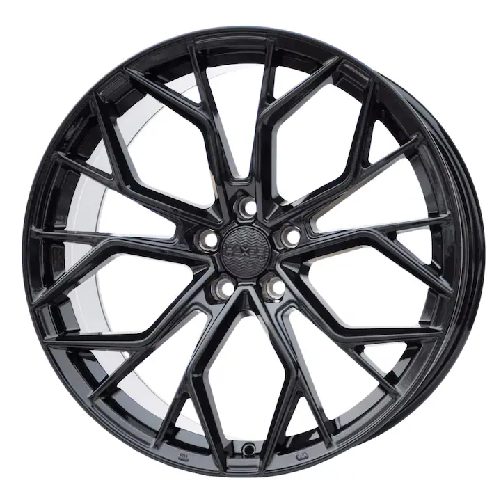 Set 4 jante aliaj Haxer, HX041, 18x8 inch, 5x120, ET34, BL - black