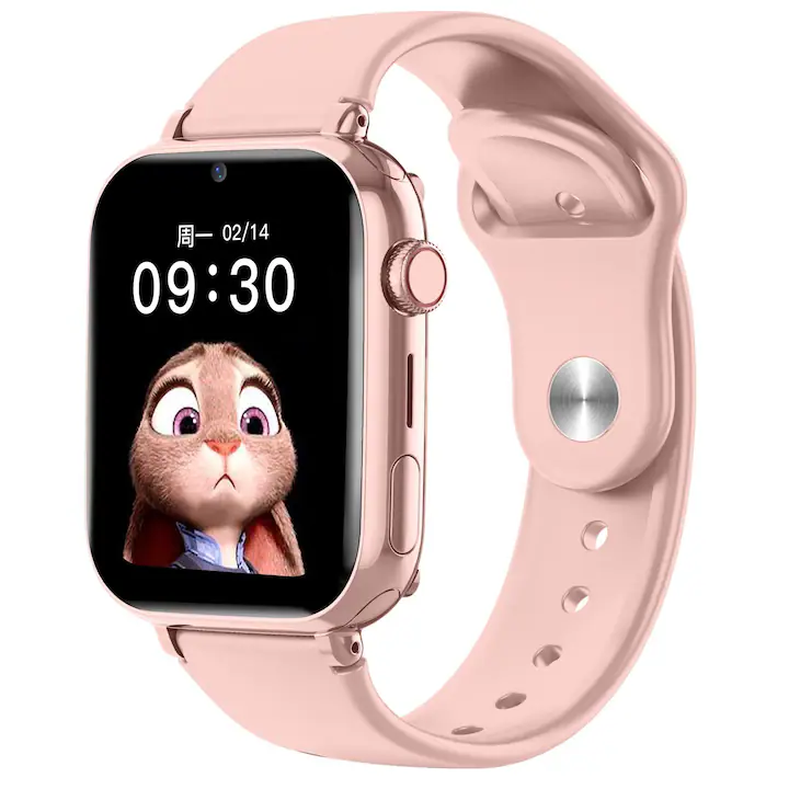 Ceas SmartWatch GPS Copii LikeSmart™​​​​​​​ KinderCare 38, Monitorizare GPS, WIFI, 1.85", Camera HD, Apel Video, Buton SOS, Mod Scoala, GeoFence, Monitorizare Spion, Pink
