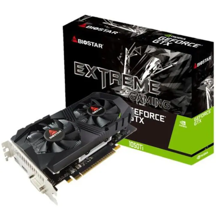 Placa video Biostar NVIDIA GeForce GTX1050Ti 4GB GDDR5 128bit