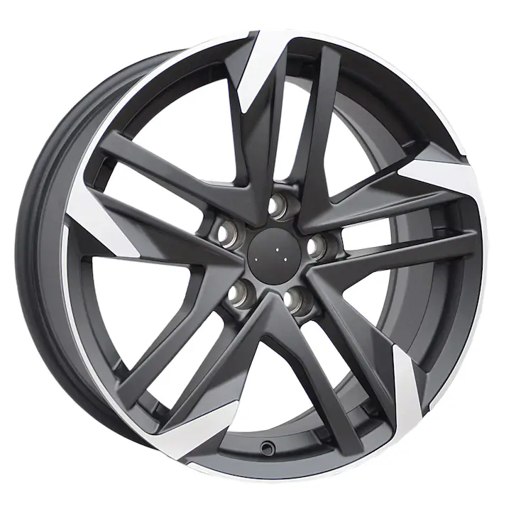 Set 4 jante aliaj PDW 170 MB, 7.5x17 inch, 5x108, ET38, Negru Mat
