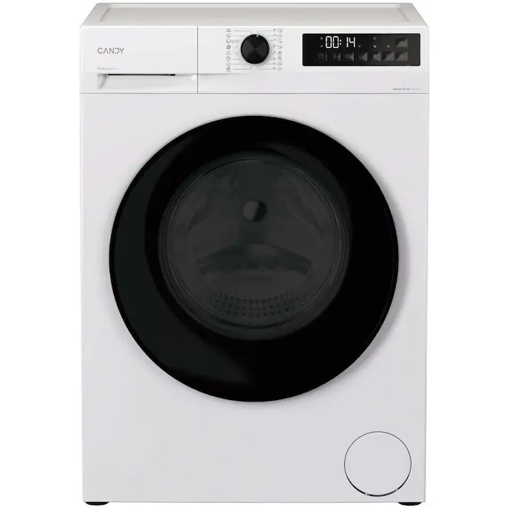 Masina de spalat rufe cu uscator Candy GWD 485SB6-S, clasa A-10%, 8+5 kg, motor Inverter, 1400 rpm, ProActive Wash, Slim, Soft Drum, Clean Shield, alba