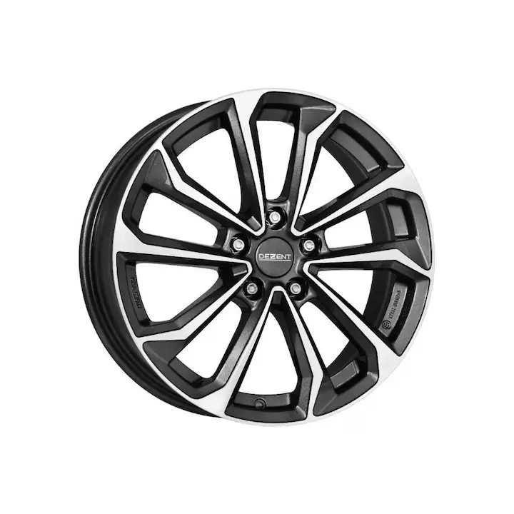 Janta aliaj compatibila cu Hyundai, Kia, Mazda, Dezent KS dark 7.5Jx18 inch 5x114.3 ET 51 mm gaura centrala 67.1 mm