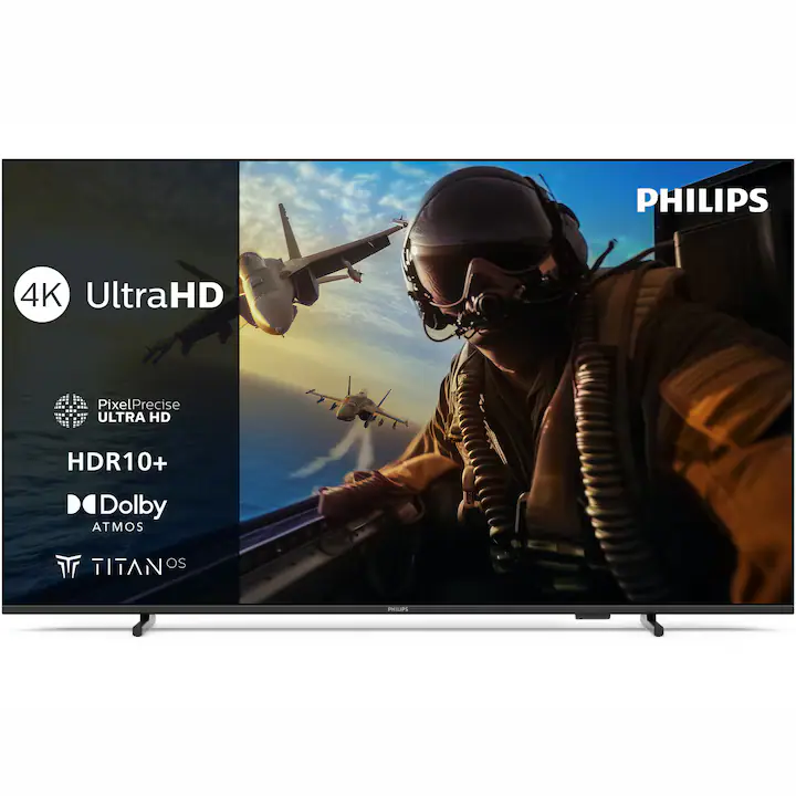 Televizor Philips LED 43PUS7000, 108 cm, Smart TV, 4K Ultra HD, Clasa E