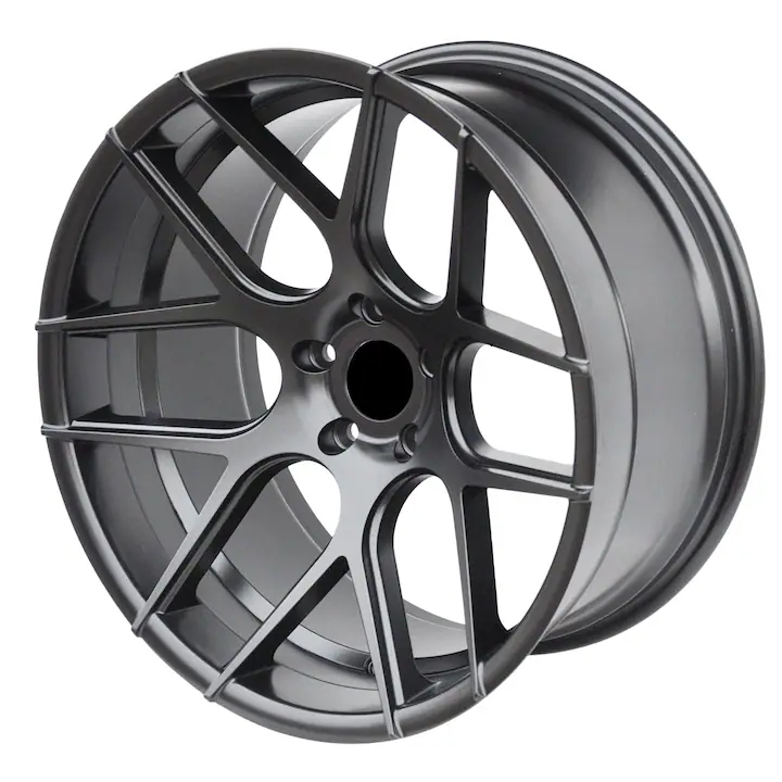 Set 4 jante, Aliaj Hexer, 18 x 8 inch, 5 x 120, Rotund, Aluminiu, Argintiu