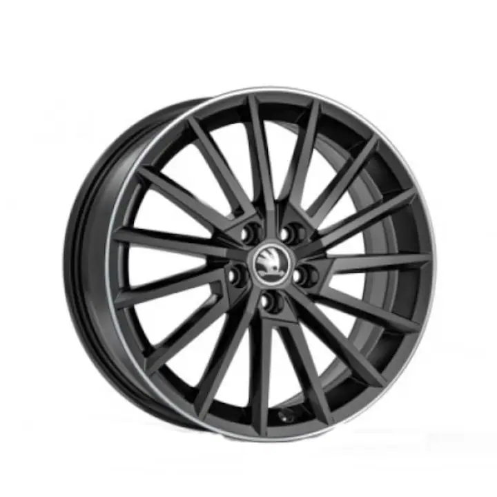 Janta aliaj Torino 17", Skoda Rapid & Fabia III, Negru lucios