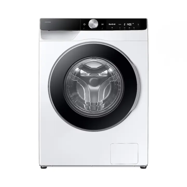 Masina de spalat rufe Samsung WW90DG6U25LKU4, 9 kg, 1400 RPM, AI Ecobubble, AI Control, AI Energy SmartThings, Digital Inverter, Clasa A, Alb