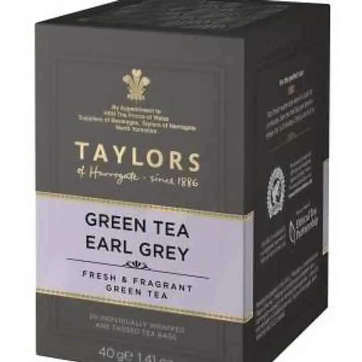 Ceai verde „Earl Grey” (plicuri)