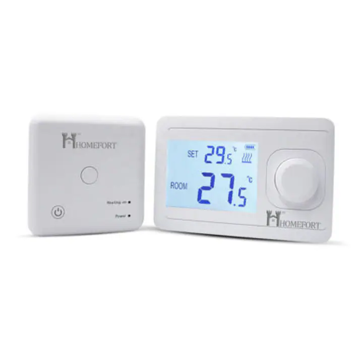 Termostat de ambient HomeFort fara fir pentru centrala termica