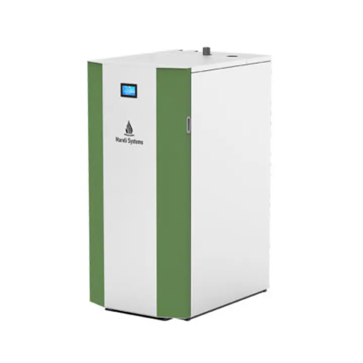 Centrala pe peleti Mareli EcoSmart FULL AUTO 46kW- curatare automata, pompa de vacuum