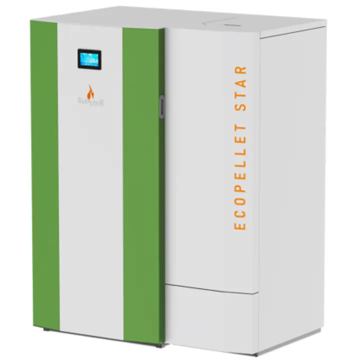 Centrala peleti Mareli RubynoR 18-24kw ECOPELLET STAR cu randament de 96%