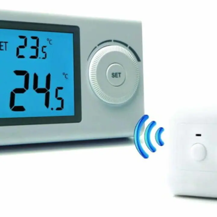 Termostat digital wireless neprogramabil cu RF