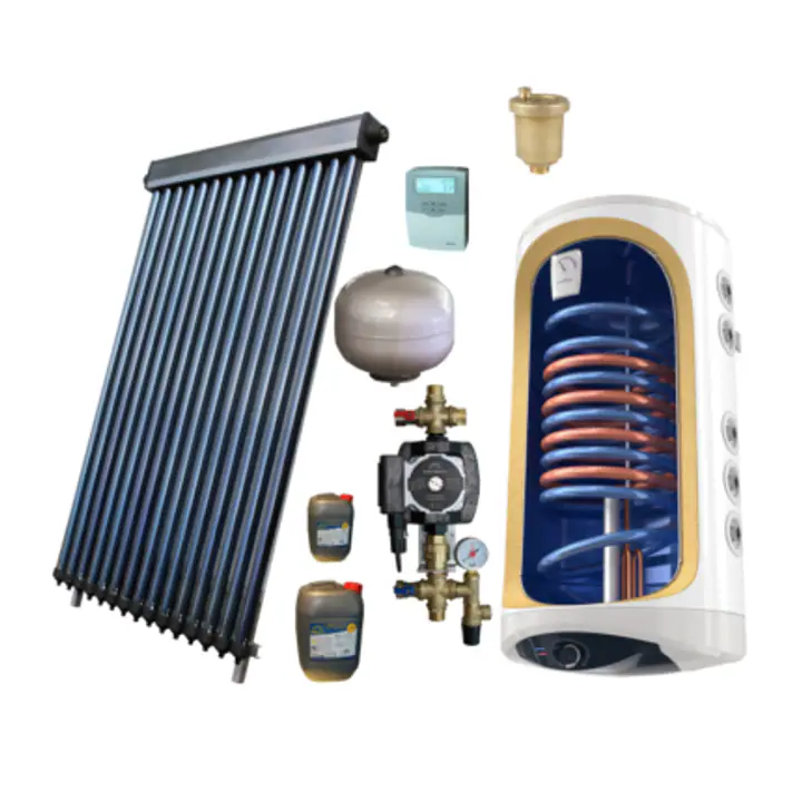 Sistem solar presurizat heat-pipe 3 persoane, tuburi vidate
