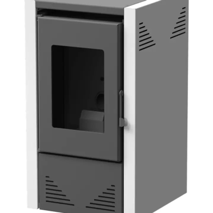 Semineu pe peleti Mareli JADE cu aer cald de 5kW
