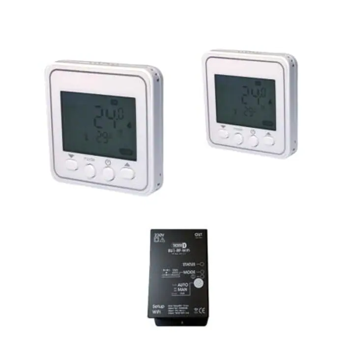 Termostat de ambient doua sau mai multe zone cu WiFi – internet