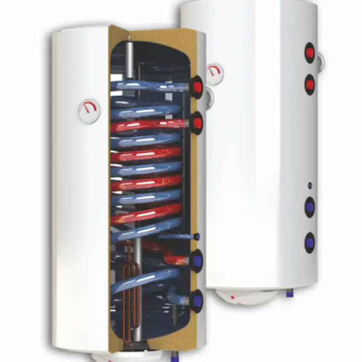 Boiler termoelectric cu doua serpentine paralele de 120Litri, 3Kw
