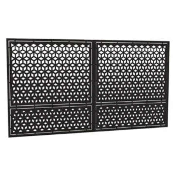 Porti din tabla decupata cnc-Model 1