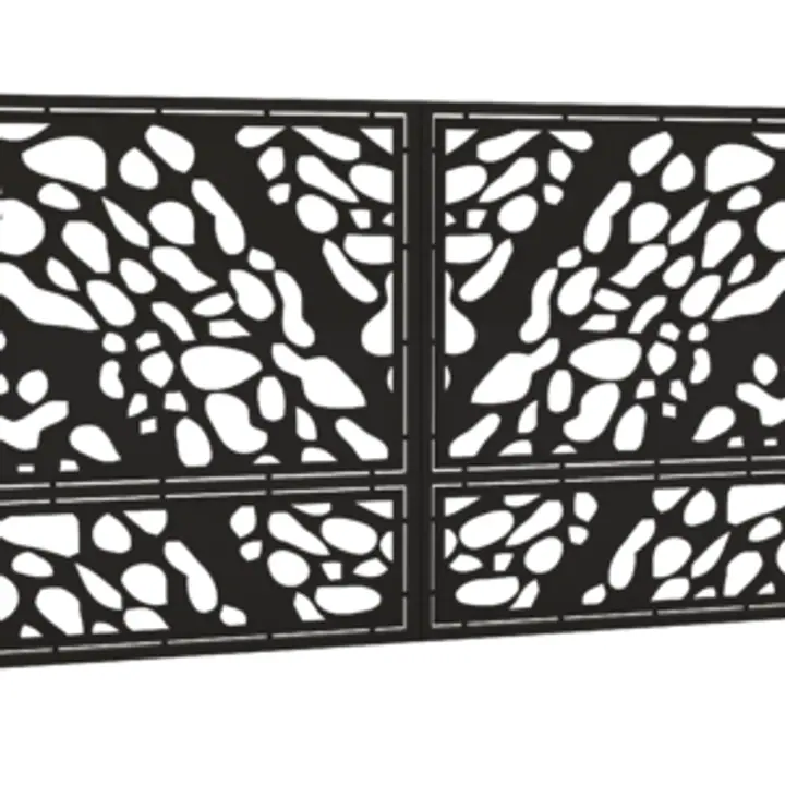 Porti din tabla decupata cnc-Model 4