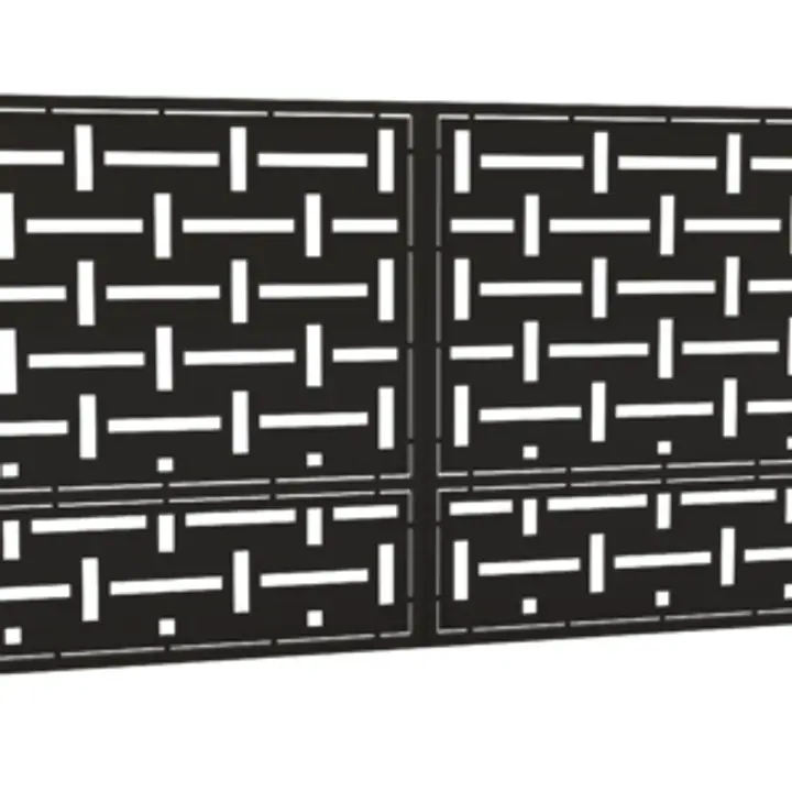 Porti din tabla decupata cnc-Model 9