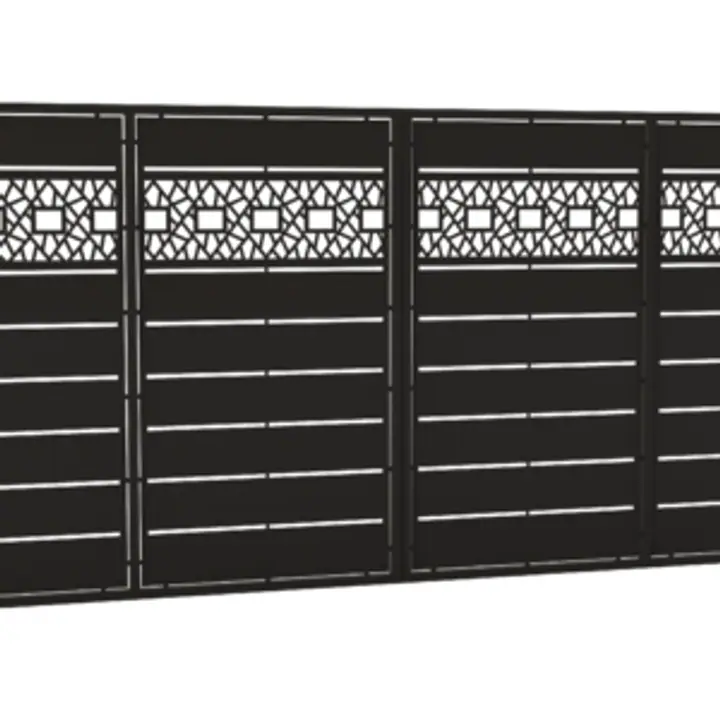 Porti din tabla decupata cnc-Model 10