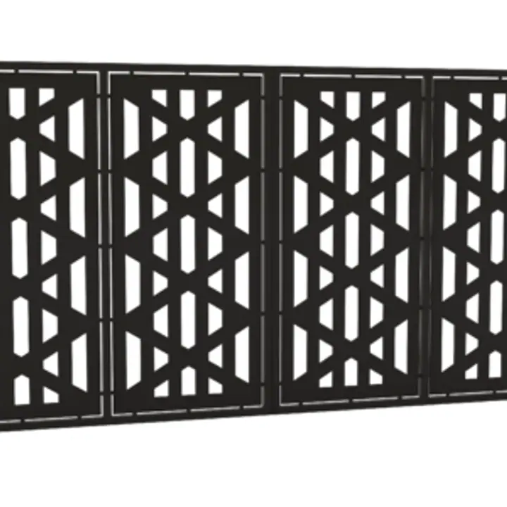 Porti din tabla decupata cnc-Model 11