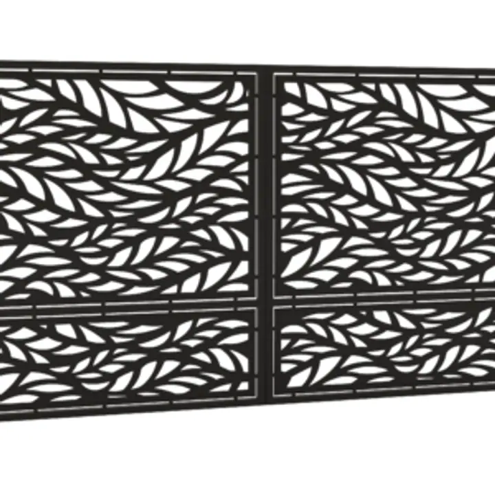 Porti din tabla decupata cnc-Model 12