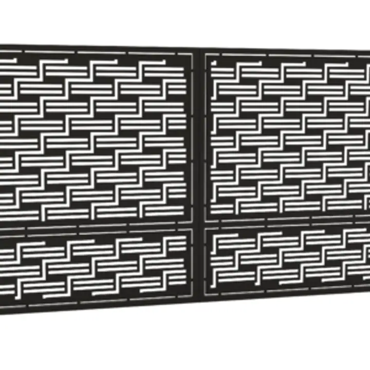 Porti din tabla decupata cnc-Model 13