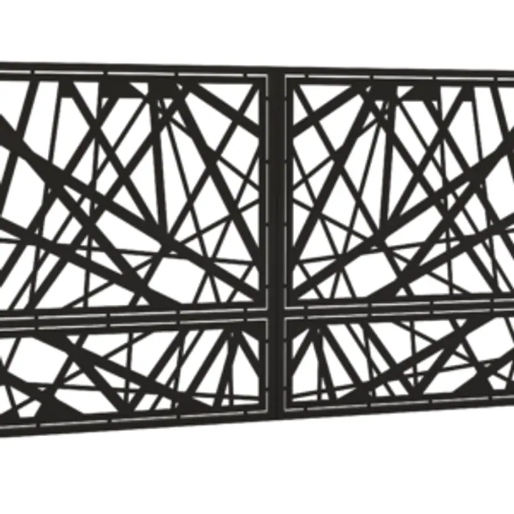 Porti din tabla decupata cnc-Model 15