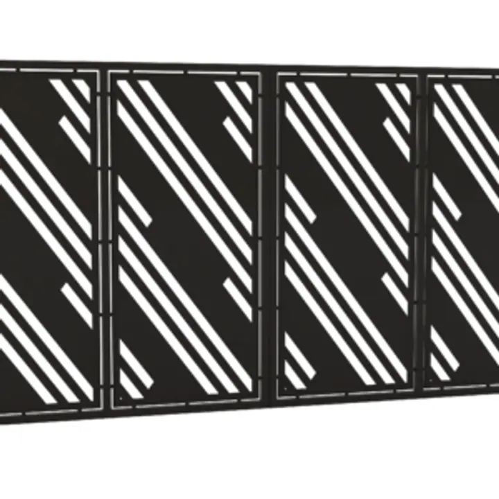 Porti din tabla decupata cnc-Model 21