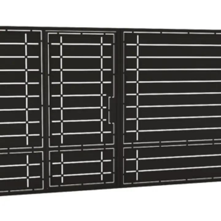 Porti din tabla decupata cnc-Model 26