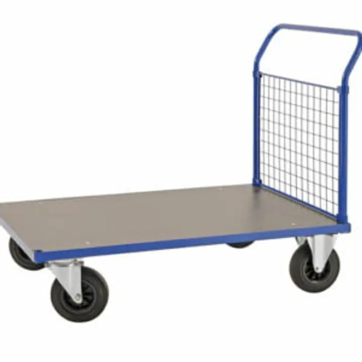 OMN.78-Carucior transport marfa placat cu plasa de sarma