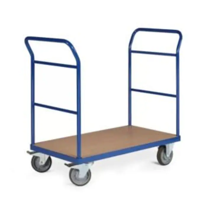 OMN.73-Carucior de marfa cu platforma din tabla otel 1.5mm si doua manere
