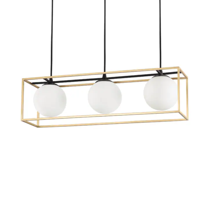 Lampa Suspendata LINGOTTO NERO E14 max 3 x 40W