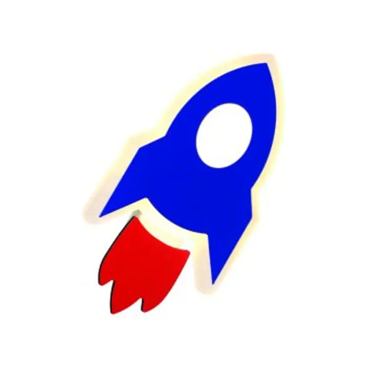 Lampa pentru copii Nasa Blue 24X13X3.8CM