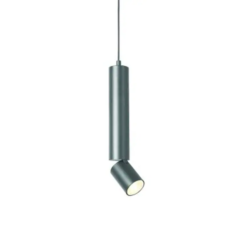 Pendul gri Babel, 1XGU10, D5,6XD8XH140CM