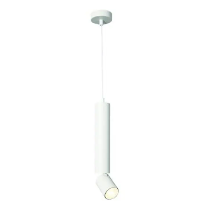 Pendul alb Babel, 1XGU10, D5,6XD8XH140CM