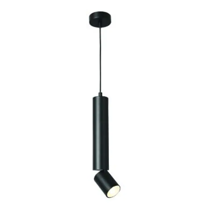 Pendul negru Babel, 1XGU10, D5,6XD8XH140CM