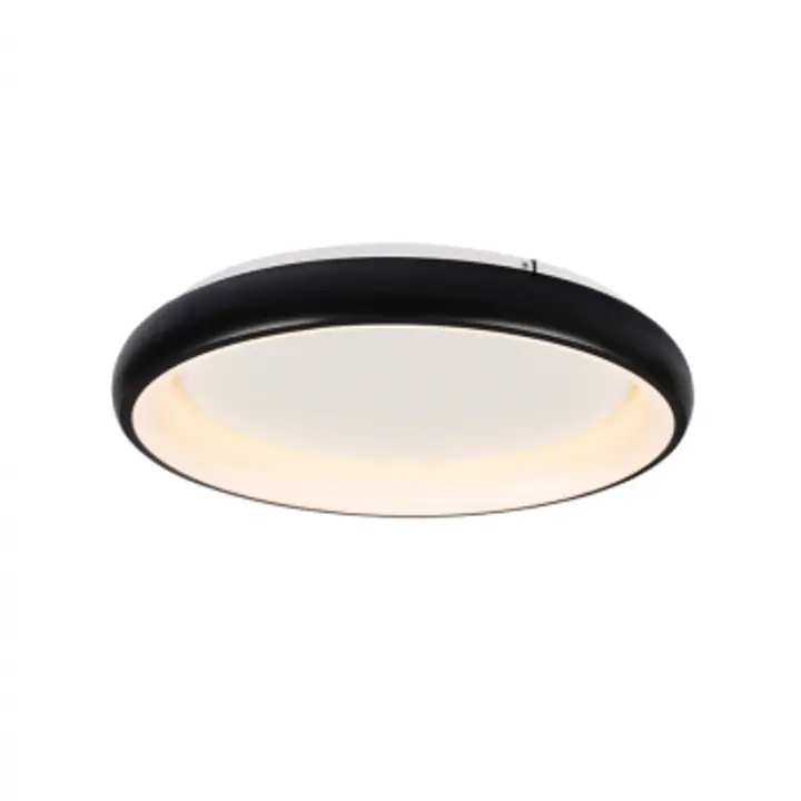 Plafoniera neagra dimabila Diana, D41XH8,5CM