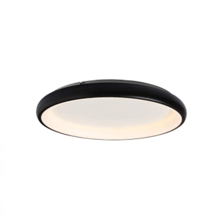 Plafoniera neagra dimabila Diana, D61XH8,5CM