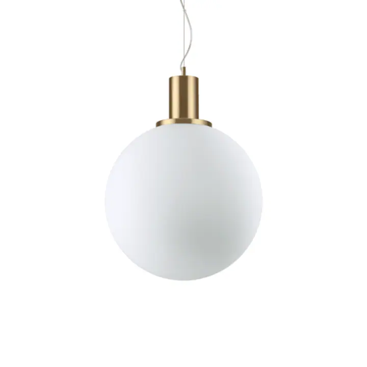 Lampa Suspendata LOKO OTTONE SATINATO E27 max 1 x 60W
