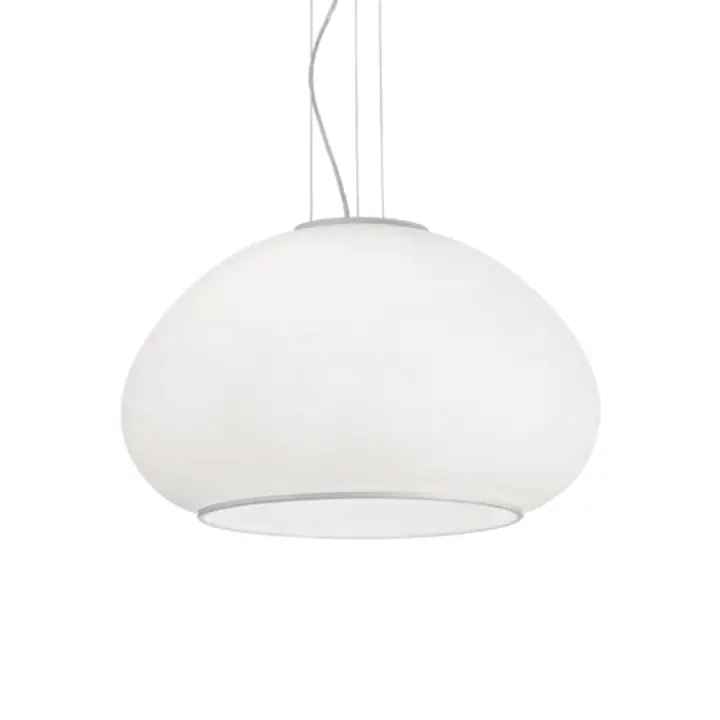 Lampa Suspendata MAMA BIANCO E27 max 3 x 60W