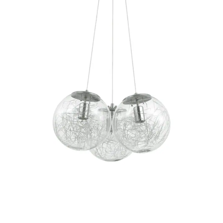 Lampa Suspendata MAPA SAT NICKEL E27 max 3 x 60W